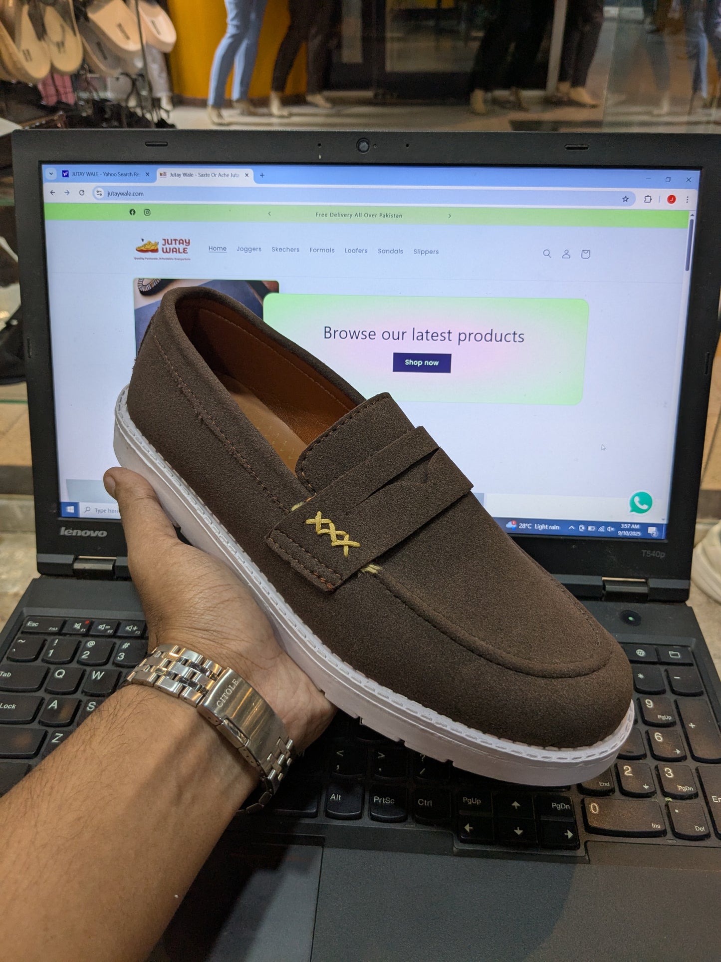 Suede Shoes